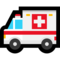 Ambulance emoji on Microsoft
